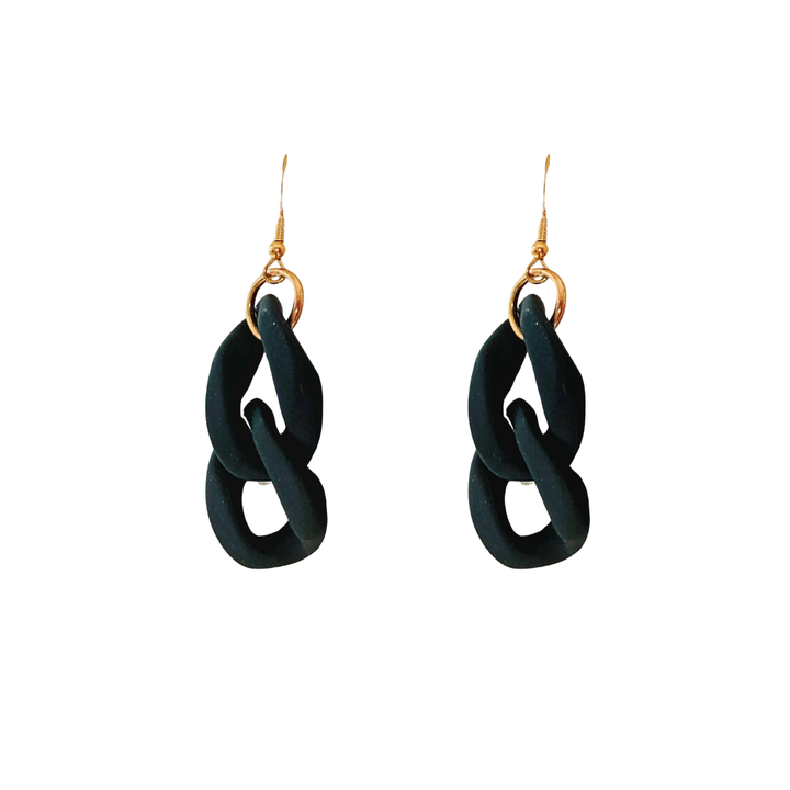 Chunky Links Earrings | Colours To Choose!