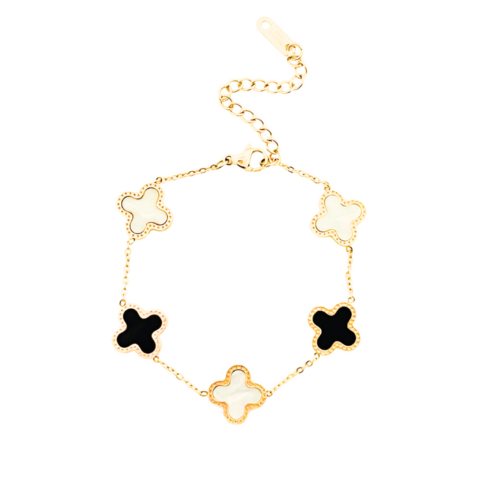 Clover Stainless Steel Bracelet