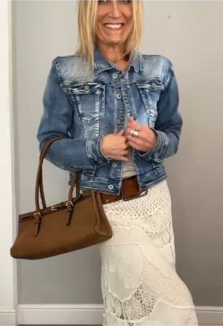 Denim Angel Wing Jacket