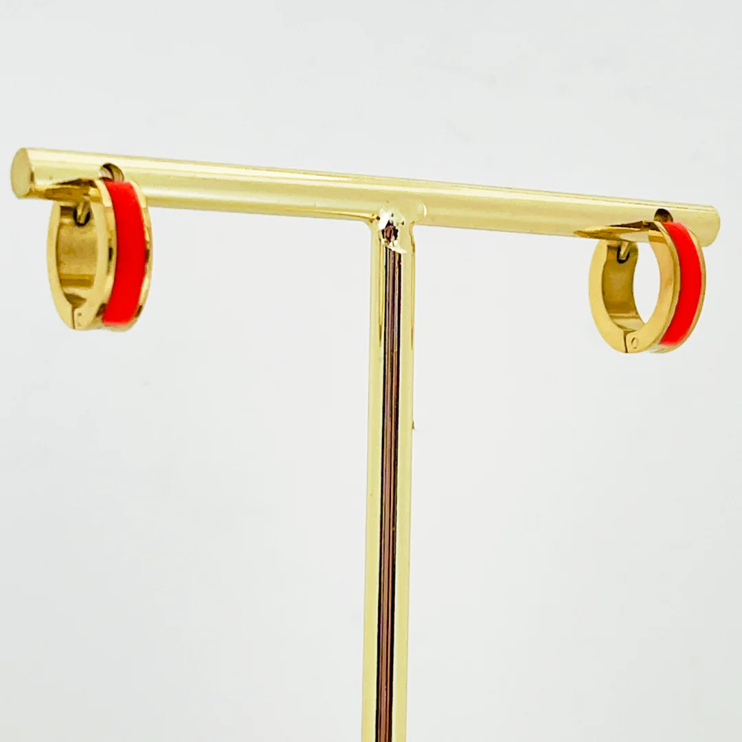 Cooper Enamel Hinged Stainless Steel Hoops