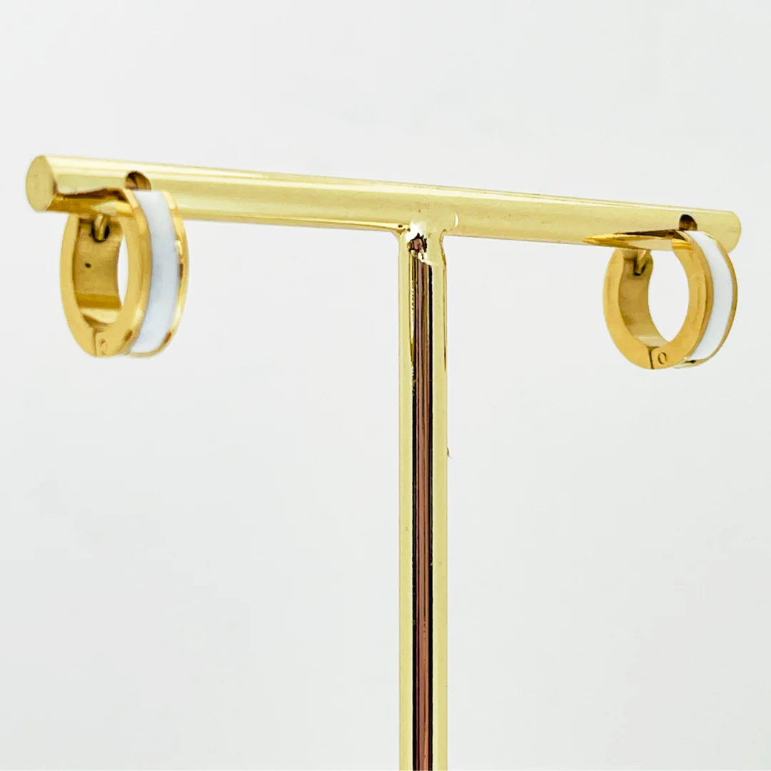 Cooper Enamel Hinged Stainless Steel Hoops