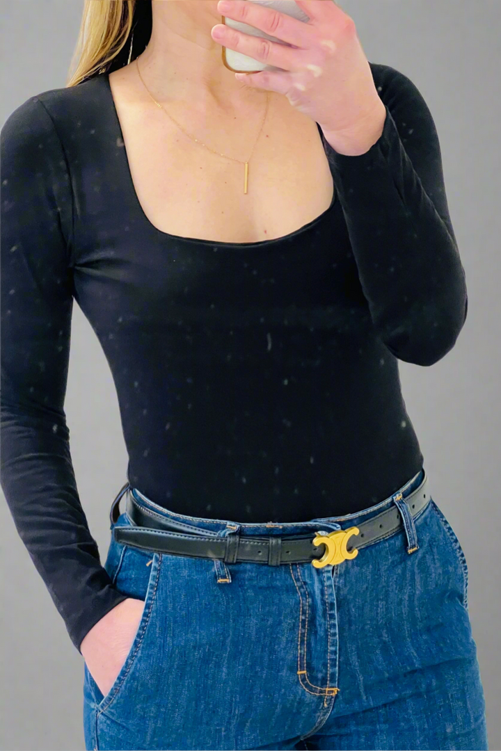 Jan Square Neck Top