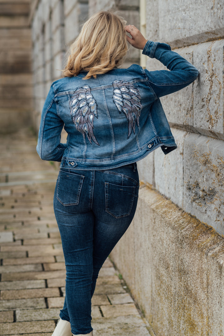 Denim Angel Wing Jacket