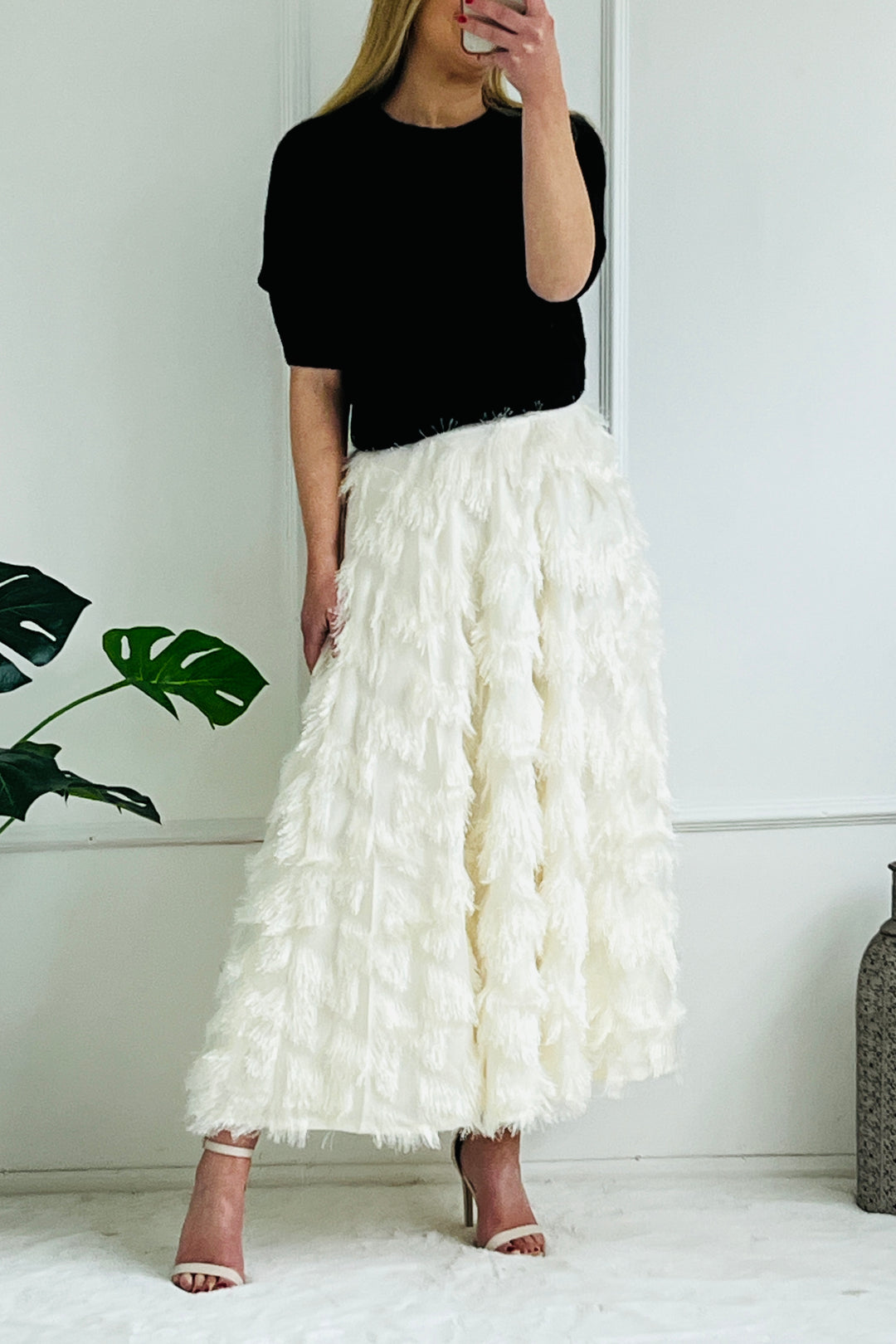 Victoria Eyelash Texture Skirt