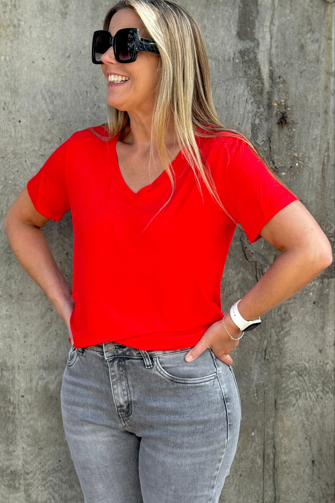 V Neck T Shirt