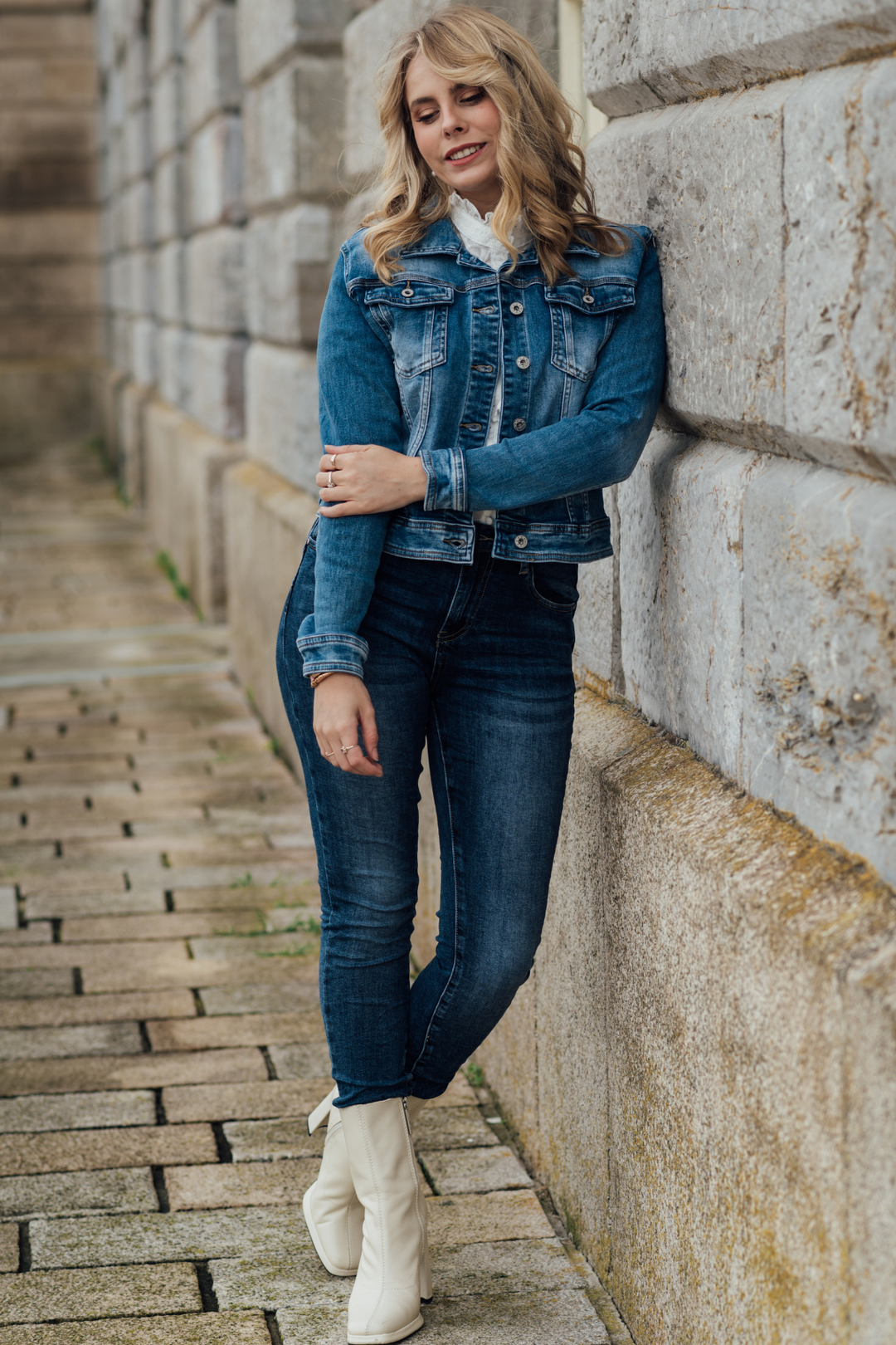 Denim Angel Wing Jacket