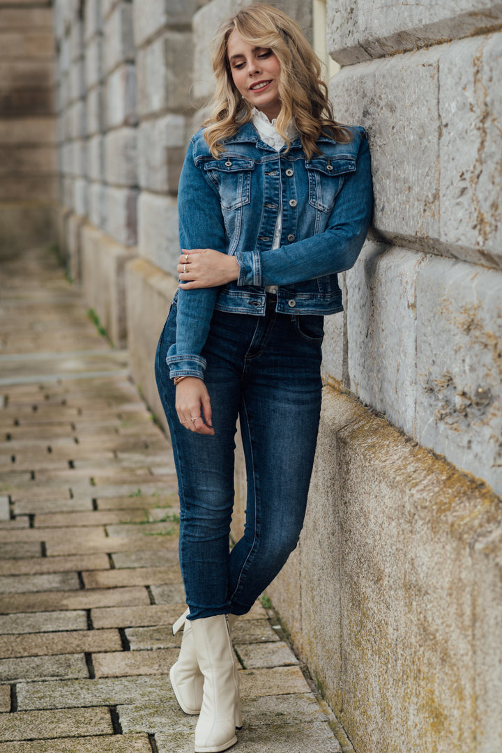 Denim Angel Wing Jacket