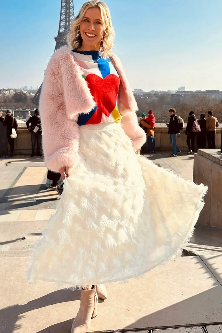 Victoria Eyelash Texture Skirt