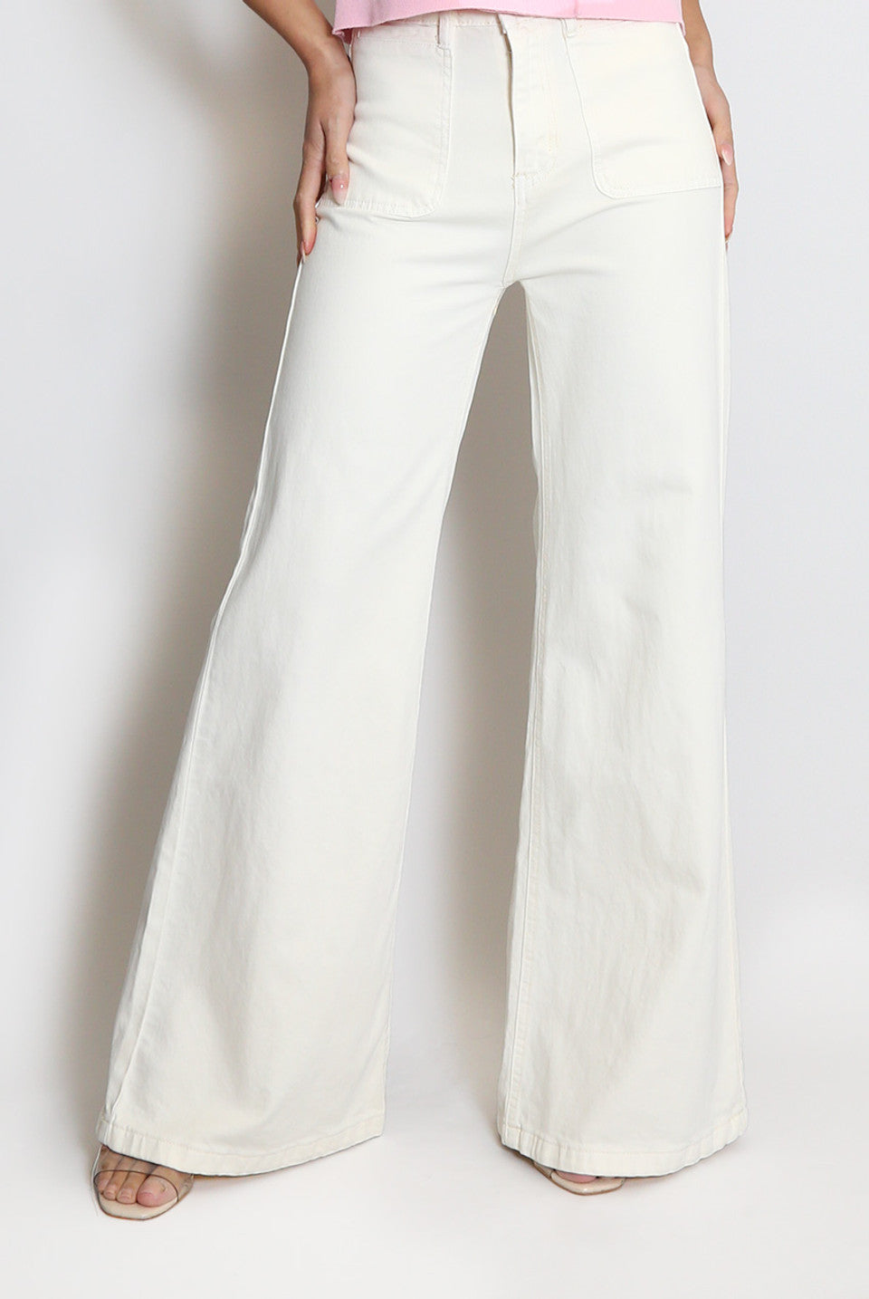 Amsterdam Cream Denim Jeans
