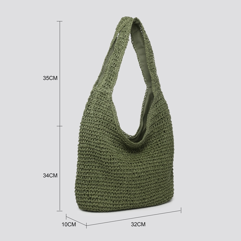 Woven Shoulder Bag