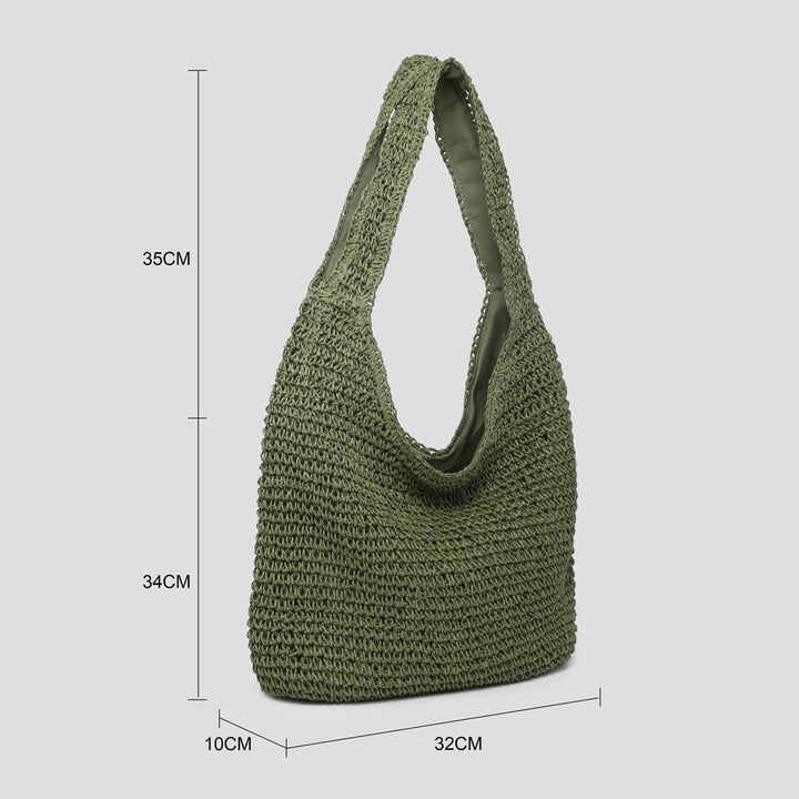Woven Shoulder Bag