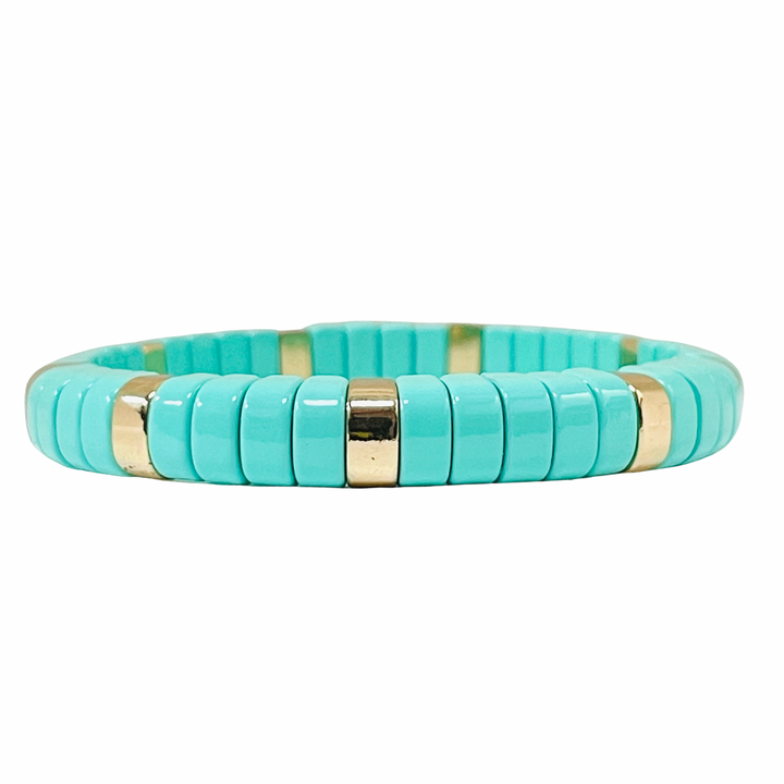 Boho Tile Bracelet | Turquoise