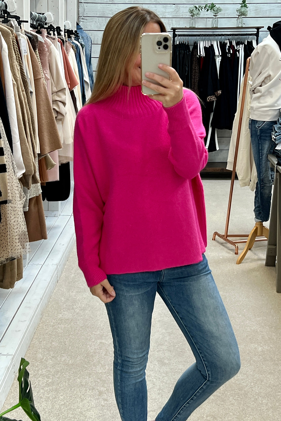 Amy Funnel Longerline Knit