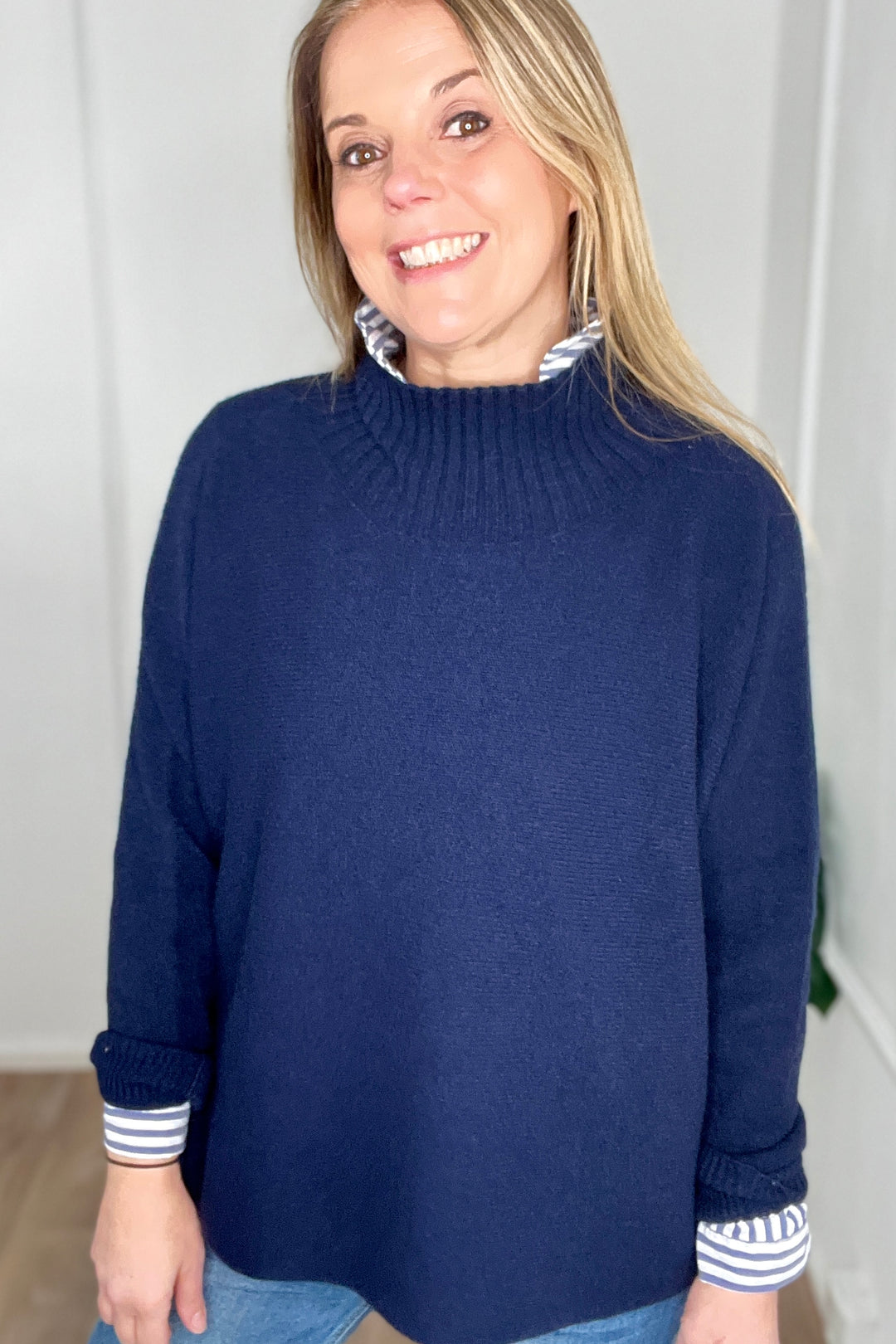 Amy Funnel Longerline Knit