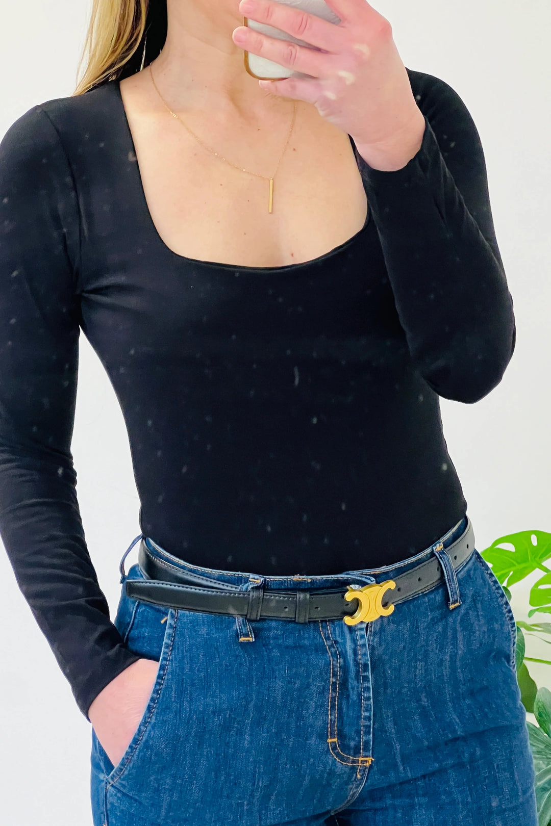 Jan Square Neck Top