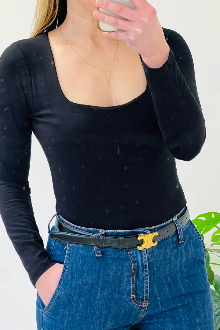Jan Square Neck Top