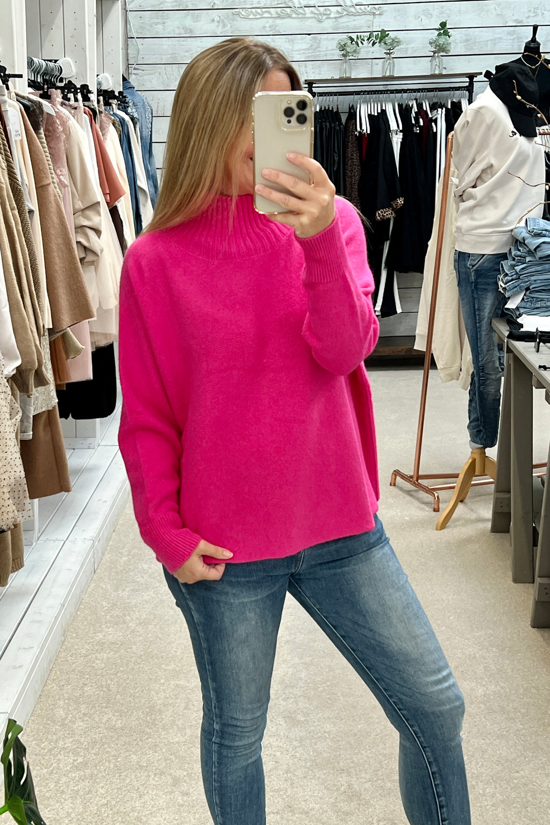 Amy Funnel Longerline Knit