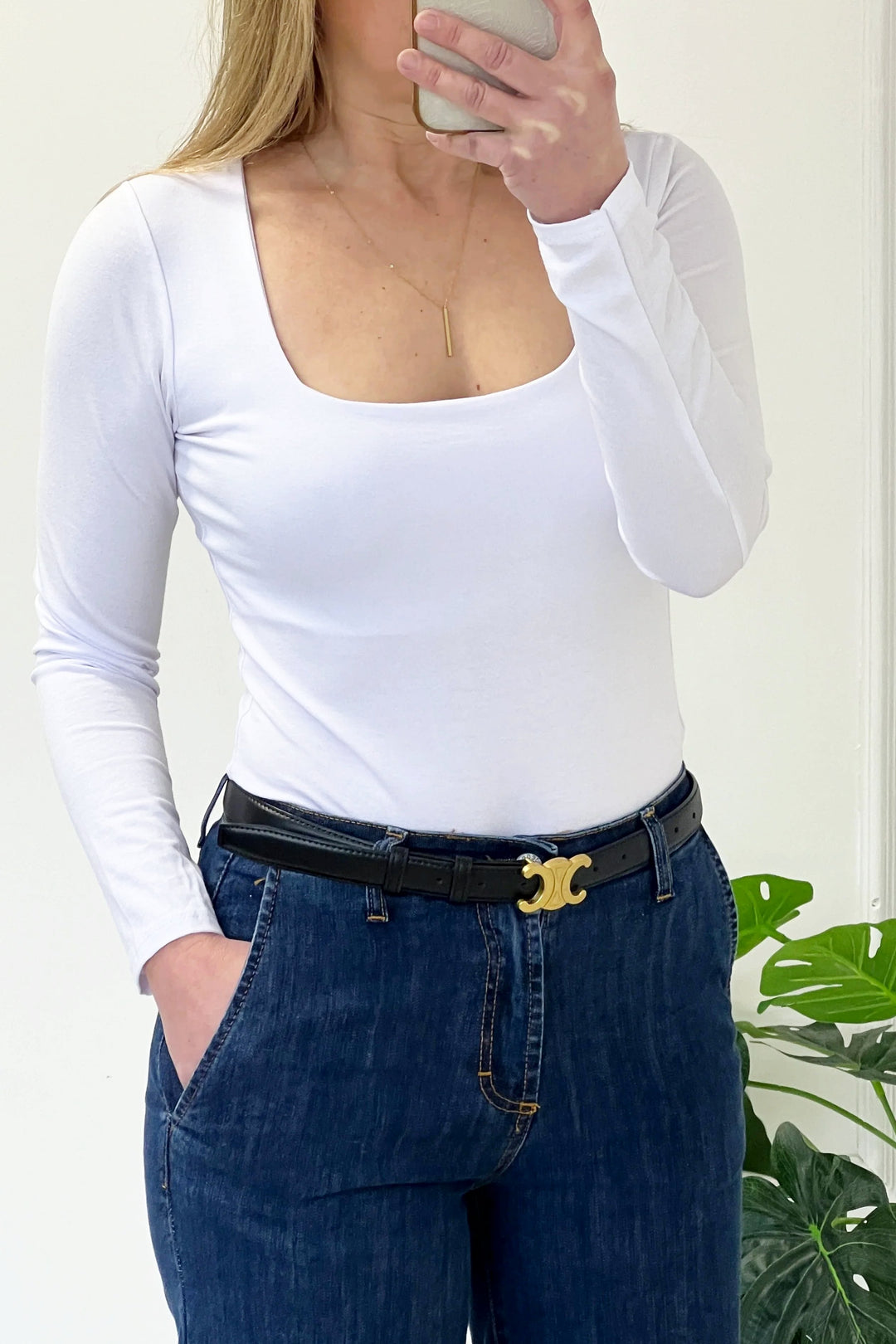 Jan Square Neck Top