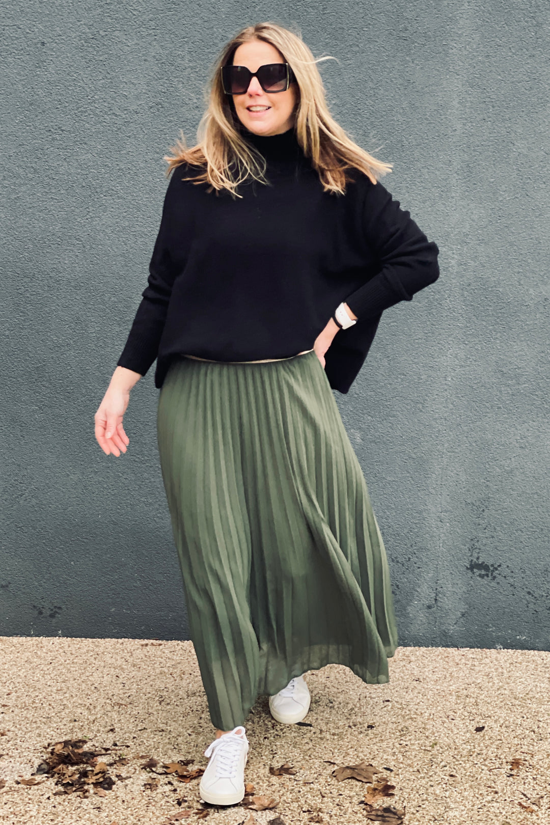 Amy Funnel Longerline Knit