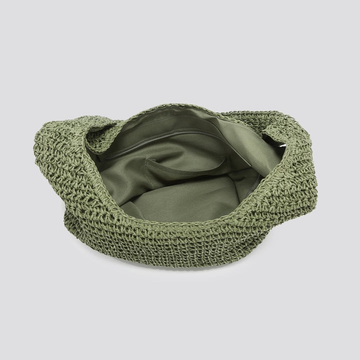 Woven Shoulder Bag