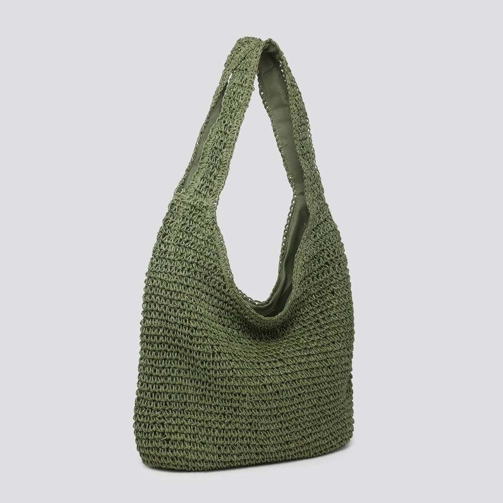 Woven Shoulder Bag