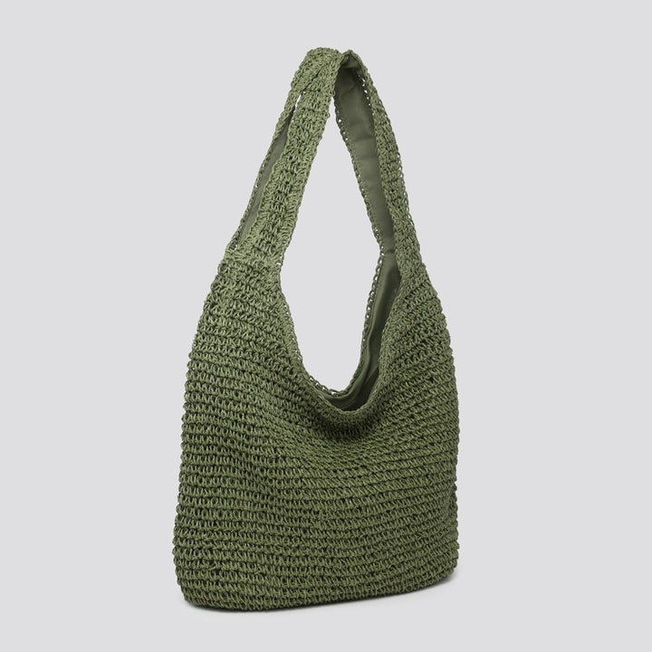 Woven Shoulder Bag