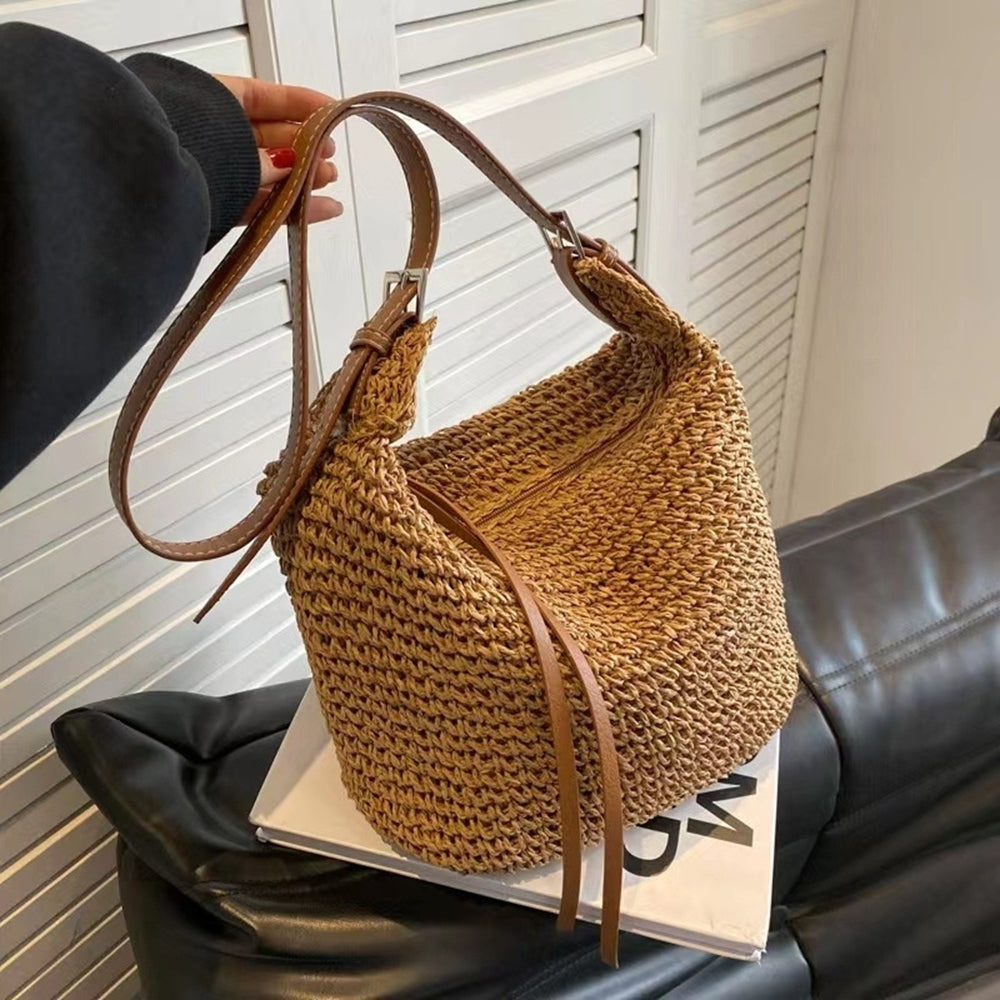 Woven Slouch Bag