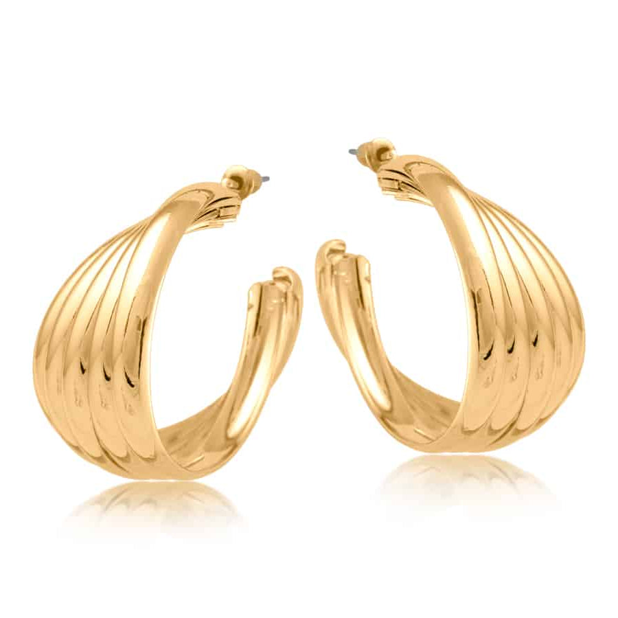 Statement Hoops | Gold