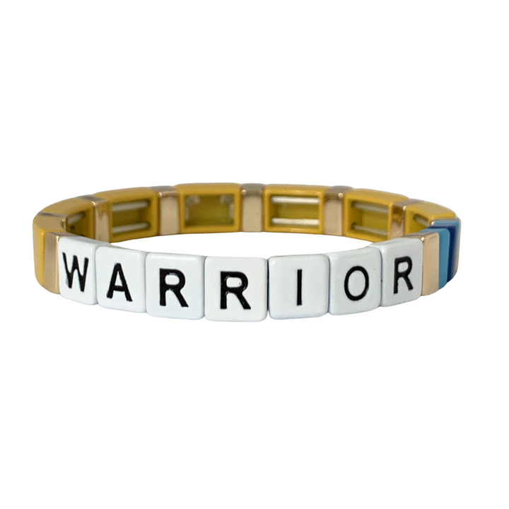 Boho Enamel Warrior Bracelet