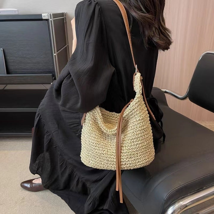 Woven Slouch Bag