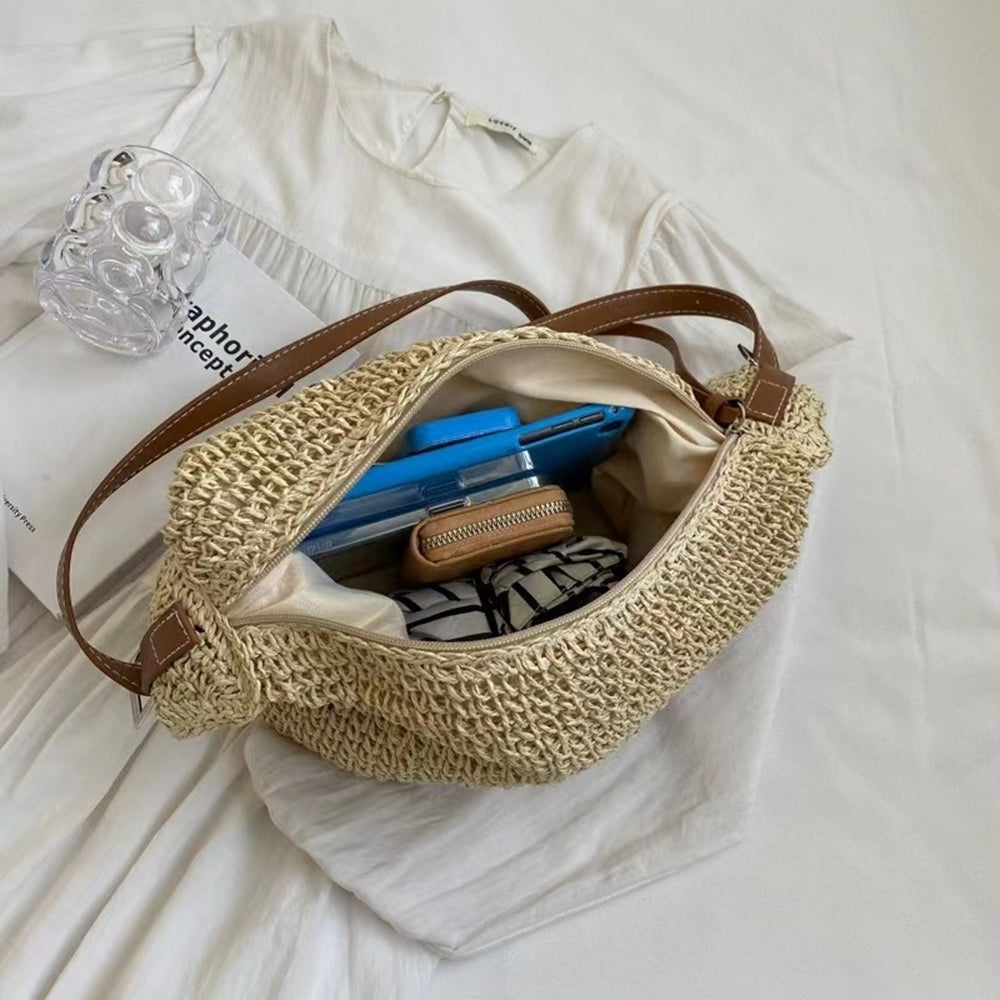 Woven Slouch Bag