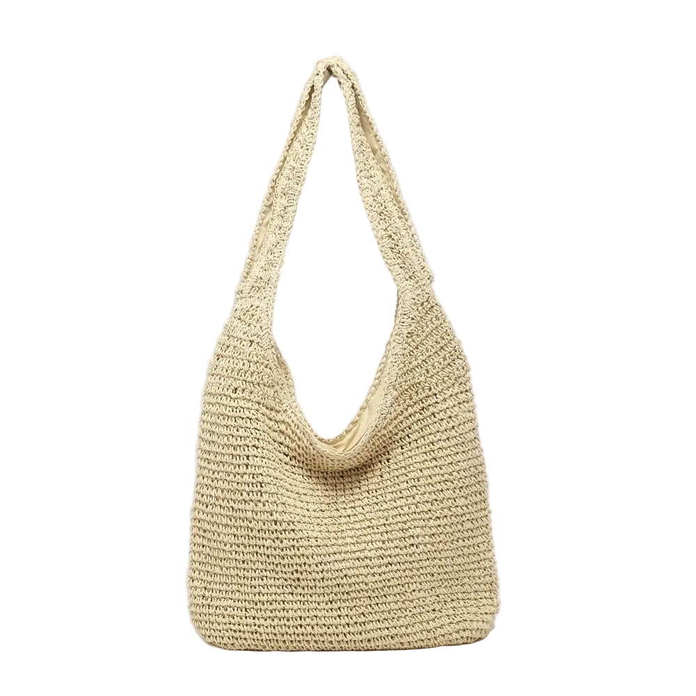 Summer Woven Basket Hobo Boho Bag