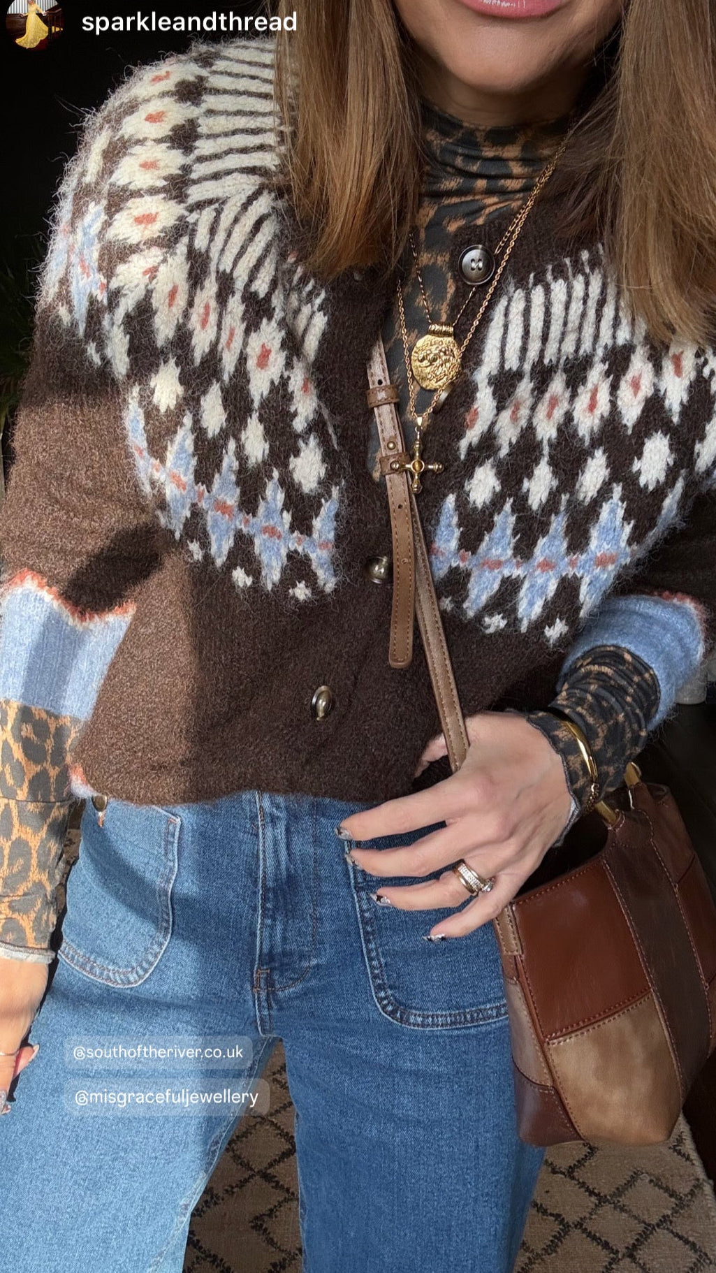 *** PRE ORDER *** Fair Isle Cardigan