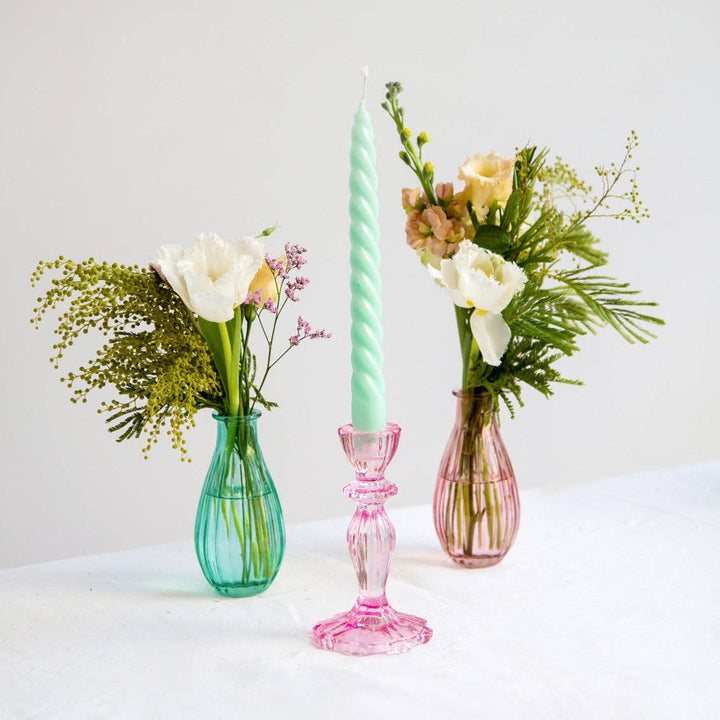 Glass Candle Holder