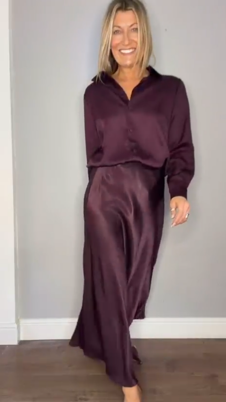 Amanda Luxe Silky Blouse