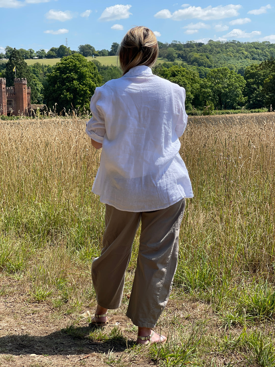 Cleo Linen Blouse