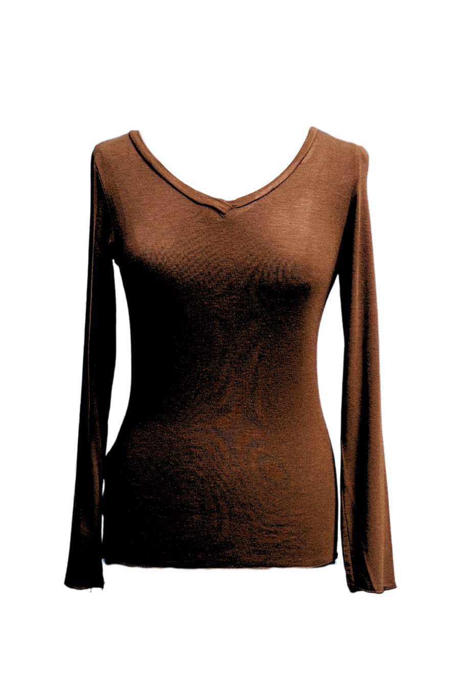 Cashmere Blend V Neck Base Layer