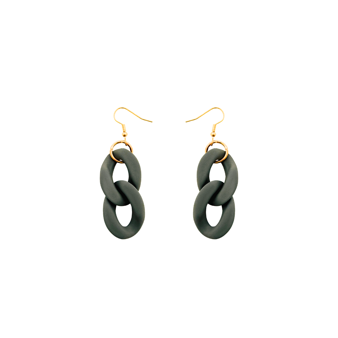 Chunky Links Earrings | Colours To Choose!