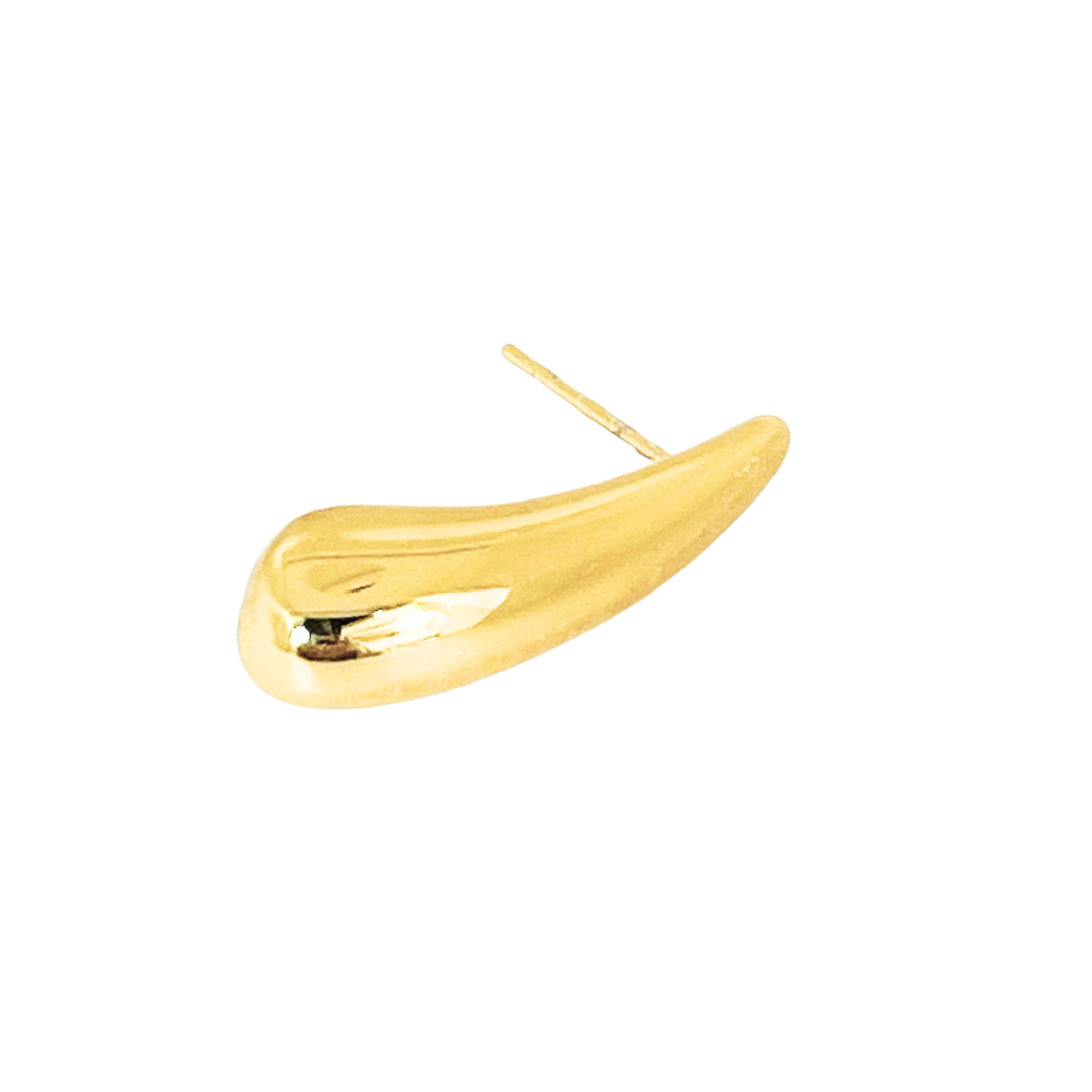 Teardrop Earrings | Gold
