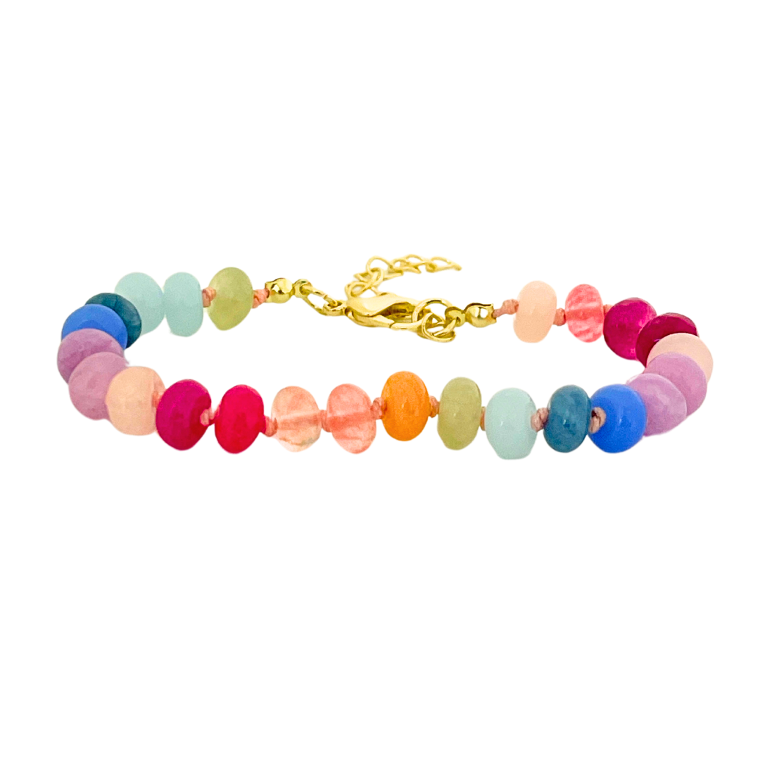 Boho Stone Bracelet | Brights