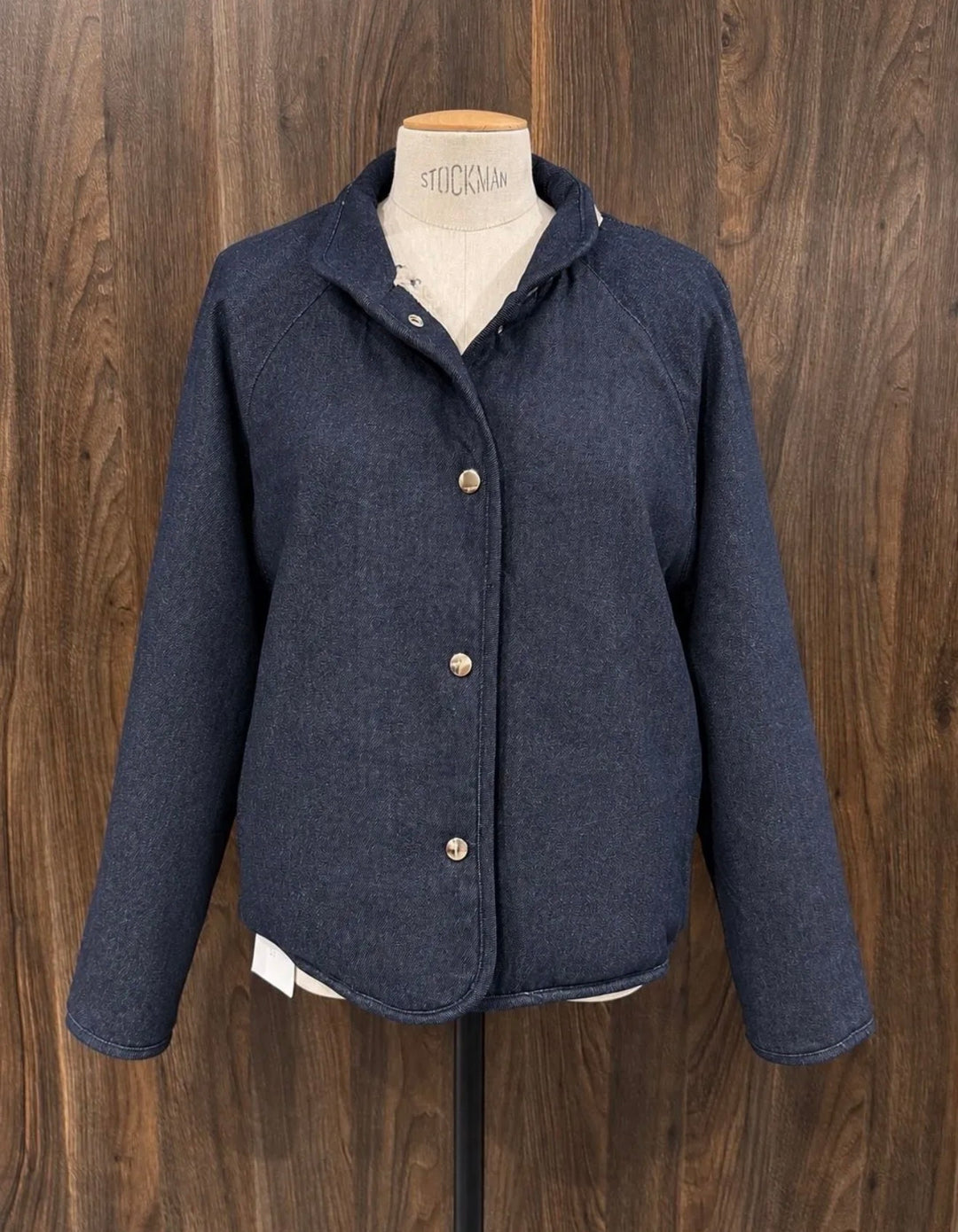 Maddie Reversible Fleece Denim Jacket