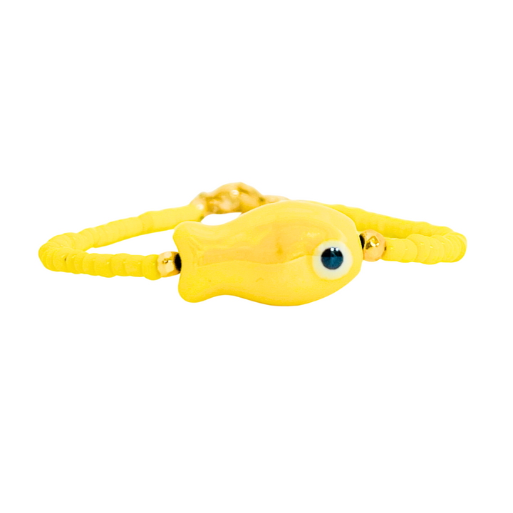 Boho Bead Fish Bracelet