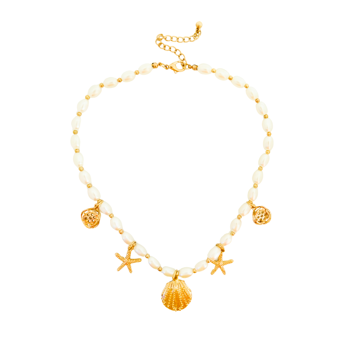 Shell & Starfish Necklace