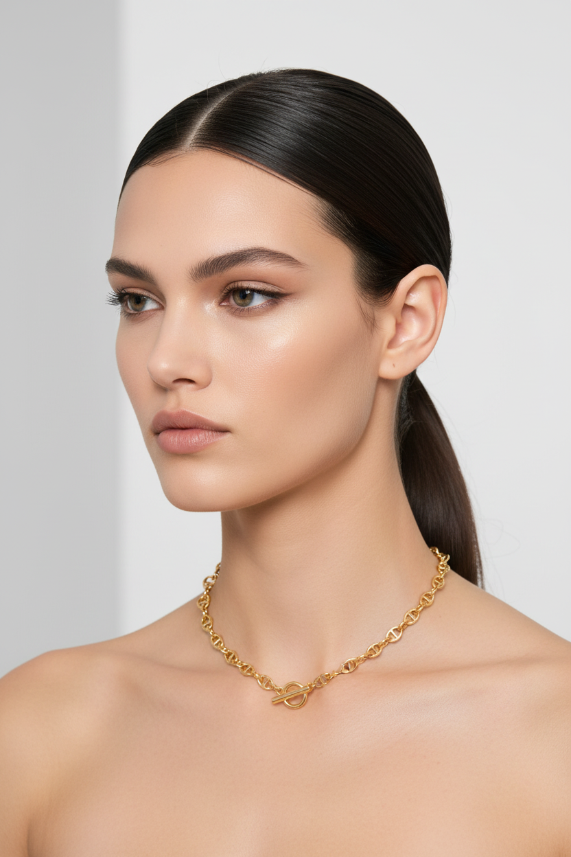 D Link T Bar Necklace