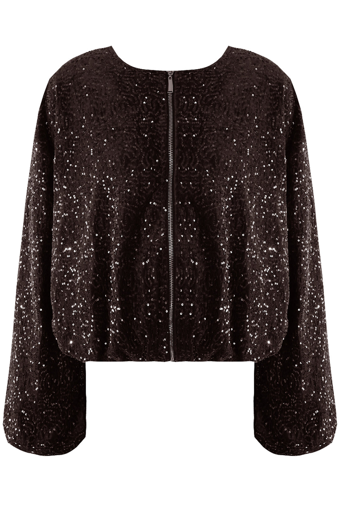 Milly Sequin Bomber Jacket
