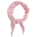 Stripe Neckchief Scarf (pink)