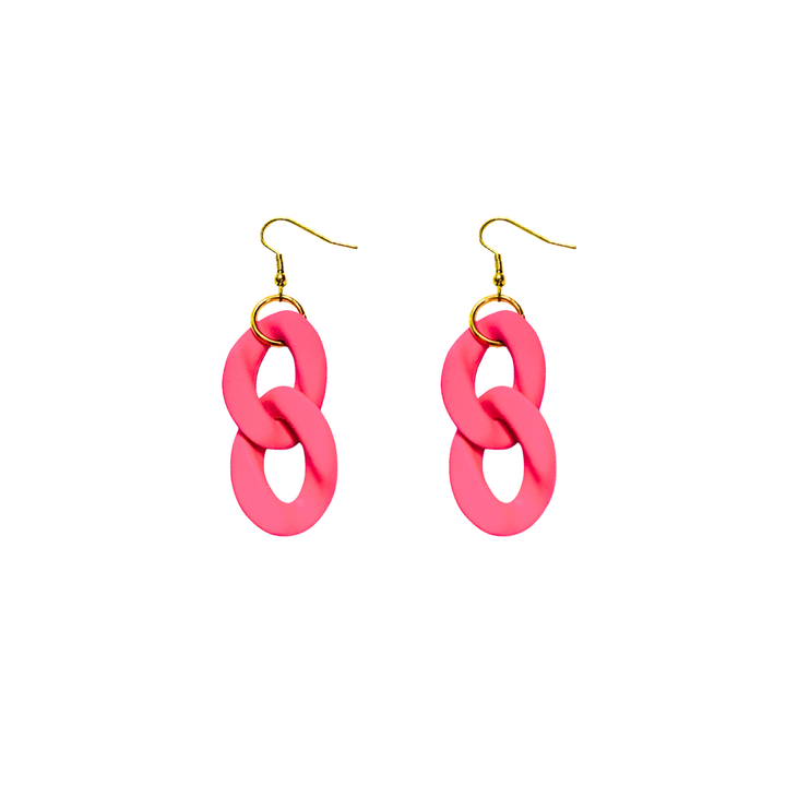 Chunky Links Earrings | Colours To Choose!