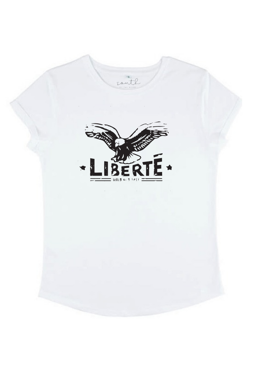 Liberte Eagle T Shirt | White