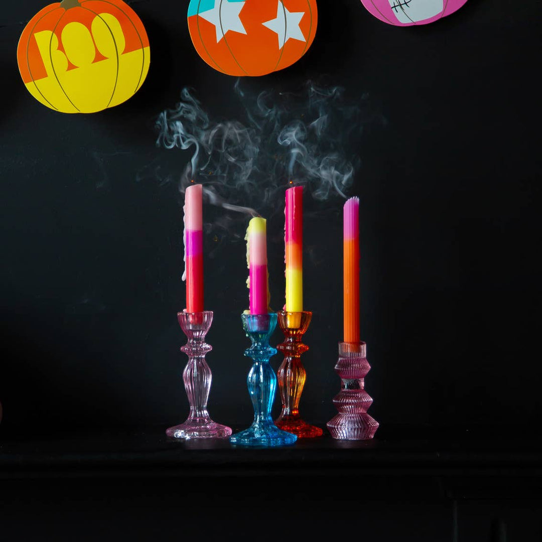 3 Tone Pink Dinner Candles | 3 Pack  | All Year Round |