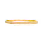 Cooper Enamel Oval Hinged Stainless Steel Bangle | 4mm Width